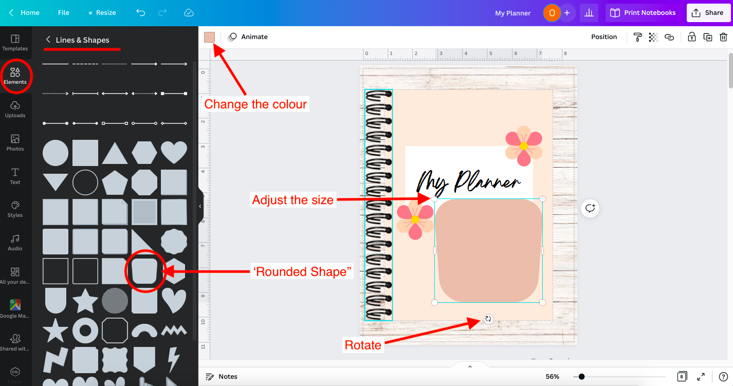 How to add hyperlinks to your digital planner the easy way with ...