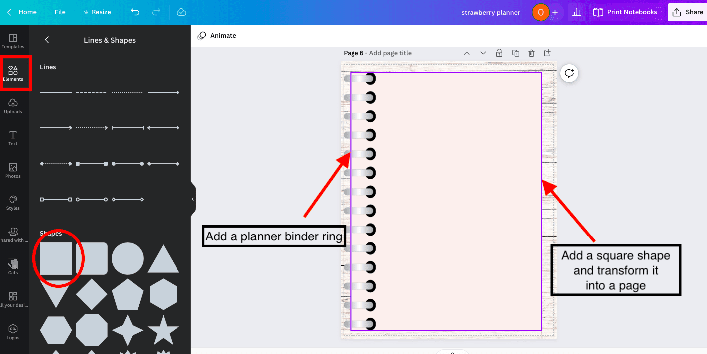 How To Make A Digital Planner With Hyperlinks Using Canva For Free Digitalbosscreations How To Make A Digital Planner With Hyperlinks Using Canva For Free Digitalbosscreations