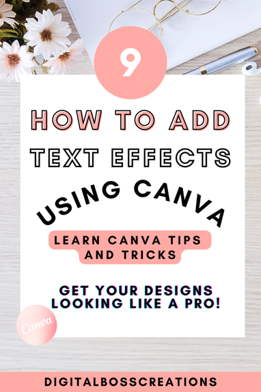 How to Create a Glitch Text Effect in Canva - Canva Templates