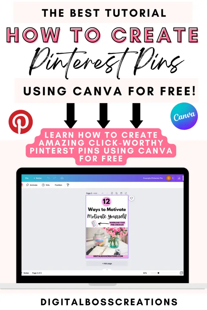 How To Create Amazing Click-worthy Pinterest Pins Using Canva For Free ...